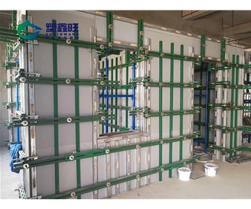 Plastic alloy building formwork